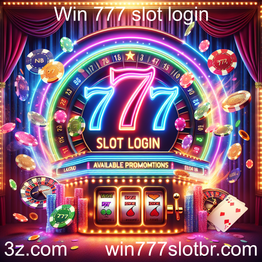 Aproveite as Melhores Promoções no Win 777 Slot Login